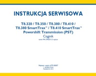 INSTRUKCJA SERWISOWA T8.320 / T8.350 /T8.380 / T8.410 / T8.380 / T8.410