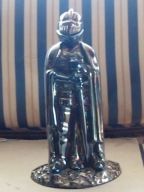 Rycerz w zbroi - akcesoria do kominka.