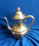 PIĘKNY DZBANEK POSREBRZANY PLATER stl Ludwik Filip