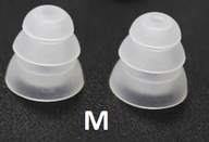 Gumki słuchawek - końcówki silikonowe - choinka M