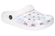 American Club klapki dziecięce pianka biały rozmiar 34