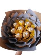 Bukiet ze słodyczami ferrero roshe mini