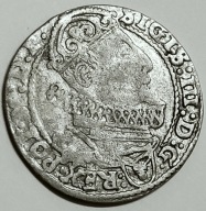 311. Zygmunt Ill Waza, szóstak 1626 PÓŁKOZIC, odmiana z pochyloną 6