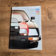 Citroen Visa GSA CX 1982 grube wydanie