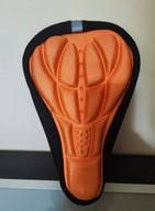 Ochraniacz na siodełko rowerowe pomarańczowe Nowe (2)