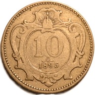 Austria. 10 halerzy 1895 Austro-Węgry