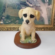 Duża figurka psa – Regency Fine Arts – 22 cm – ciężka, masywna