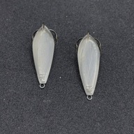 HyRyczki - błystki podlodowe pionowe - srebrne - 30mm