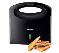 Opiekacz Hoffen Opiekacz do kanapek czarny 800W