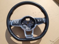 KIEROWNICA SKÓRA MULTI ŁOPATKI CZERWONA NIĆ VW GOLF VII 7 GTI