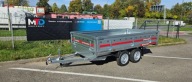 TEMARED TRANSPORTER 30152 przyczepa 304x153x30cm 2 osiowa wszystkie burty