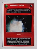 A Disturbance In The Force STAR WARS CCG
