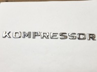 ZNACZEK EMBLEMAT NAPIS TYŁ 19MM MERCEDES W202 W203 W204 KOMPRESSOR