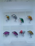 Wobler jaziowo-kleniowy nr 3 , komplet 8 sztuk