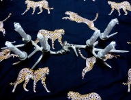 PIĘKNY ŚWIECZNIK POROŻE 70CM + ŚWIECE X 6