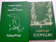 Zoofigliki tekst Izabela Szajer rysunki Zbigniew Jóźwik 2 książki