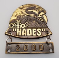 Znaczek, odznaka, blacha zlotowa, motocyklowa No.2515