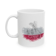 KUBEK Bóg Honor Ojczyzna POLSKA FLAGA PATRIOTYCZNY PATRIOTA NARODOWOŚĆ