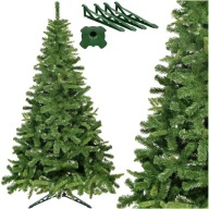 PIĘKNA CHOINKA SZTUCZNA 180 CM ZIELONA SOSNA JODŁA JAK ŻYWA NA ŚWIĘTA