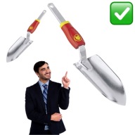 ŁOPATKA OGRODOWA RĘCZNA MOCNA METALOWA DO SADZENIA PRZESADZANIA WOLF-GARTEN