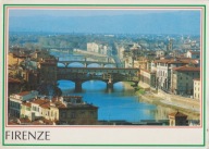 WŁOCHY - FIRENZE - FLORENCJA - MOST - MOSTY - TOSKANIA - UNESCO
