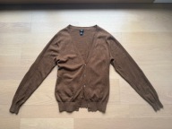 Sweterek brązowy rozpinany cardigan rozm.M MAN