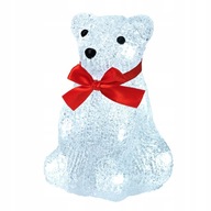 FIGURKA Świąteczna MIŚ POLARNY Świecący dla dzieci jak Coca Cola LED 18 cm