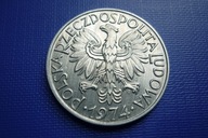 PRL 5 złoty 1974 Menniczy świetna prezencja
