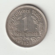 III Rzesza 1 Marka 1937 A ladny stan