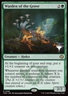 Warden of the Grove (V.2), karta Magic