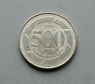 LIBAN 500 LIWRÓW 2000 ŁADNE