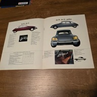 Citroen 1968 j.Polski 2CV AMI Dyane ID19 DS21 Pallas AZU AK czytaj opis