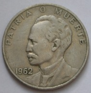 Kuba 20 centavos 1962 - Jose Marti