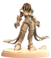 Enchantress Wiedźma Czarownica Pinup B D&D RPG Druk 3D NSFW