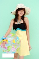 ŻÓŁTA SUKIENKA BAWEŁNIANA -ROZM S/M