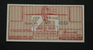 Holandia - banknot - Obóz Lager Westerbork - 25 Cent 1944 rok