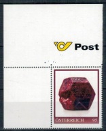 Austria 2024 Znaczek ** minerały granat