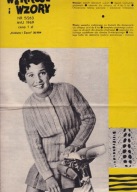 .WYKROJE I WZORY TYGODNIK KOBIETA I ZYCIE 5/1969