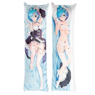 Poduszka Dakimakura Rem and Ram - Re Zero Anime Długa poduszka przytulanka