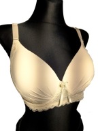 Piękny wygodny biustonosz stanik beżowy r. 80E