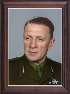 Obraz Bolesław Kontrym portret w drewnianej ramie ze szkłem