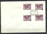 *$$FDC ROCZNIK 1956 Fi 826-29 kas. WYDANIE PROWIZORYCZNE