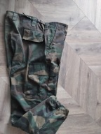 Relco Spodnie męskie 5XL masywne wojskowe moro regulowany-pas112