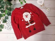 Primark śliczny sweterek świąteczny 116cm 5-6lat