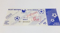 stary bilet GÓRNIK Zabrze - WIDZEW Łódź 17.05.1997