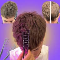 Grzebień do układania teksturowania włosów loki tekstura TIKTOK VIRAL