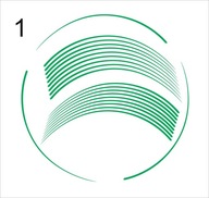 Paski, Naklejki Na Felgi, Koła, Ranty 17"