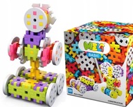 KLOCKI KONSTRUKCYJNE WAFLE BASIC CONSTRUCTOR EDUKACYJNE DUŻY ZESTAW 200 EL.