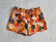 Cool Club spodenki kąpielowe w pomarańczowe kwiaty nowe roz 122-128