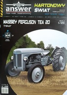 Answer 6/2021 Traktor MASSEY FERGUSON TEA 20